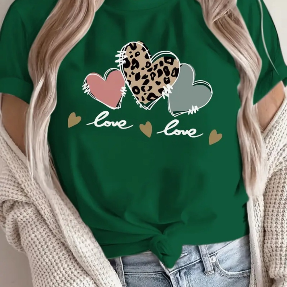 Three heart T-shirt